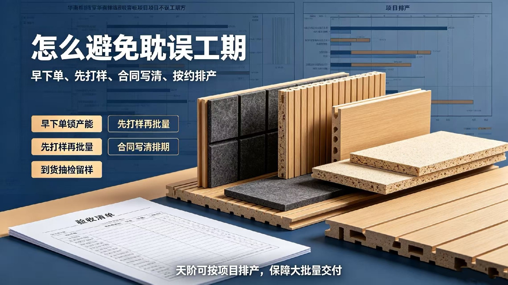 華南排練室：大批量訂單多久可以交貨？